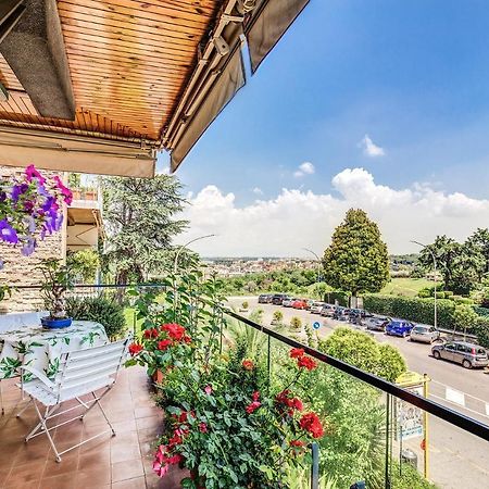 Terrazza Piccolomini: Elegant Apartment Stunning View Over Rome/St Peter'S Dome Extérieur photo